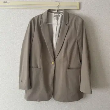 H&M 베이지 테일러드 자켓 M 사이즈