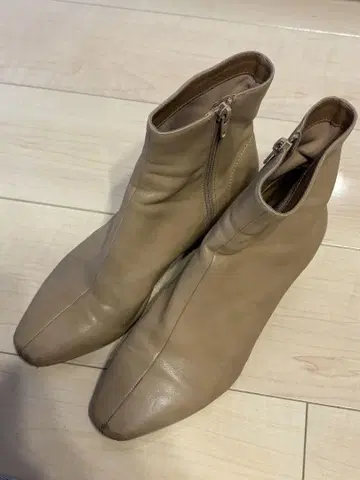 스나이델 베이지 숏부츠 L