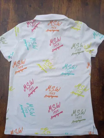 Munsingwear 컬러풀 로고 피케 셔츠 [ 새상품급 ]