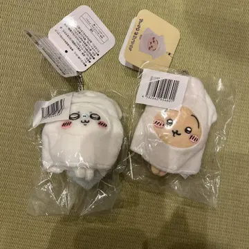 치이카와 (먼작귀) 이카타코 복권 D상 2체 세트 봉제 인형 키링
