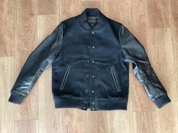 Radmess MEN'S BIGI 바시티 자켓 블랙