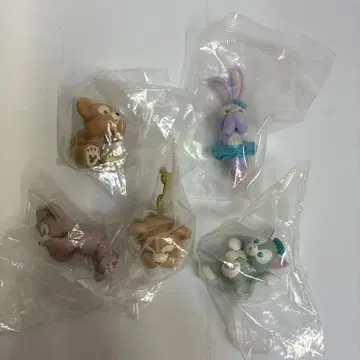 디즈니 Duffy & Friends 피규어 5개 세트 2019