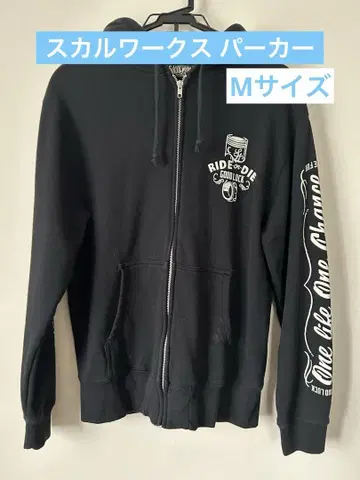SKULL WORKS 스컬웍스 후드티 M 사이즈