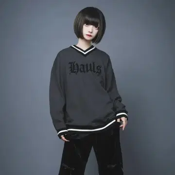 Hauls 이카츠 자카드 니트