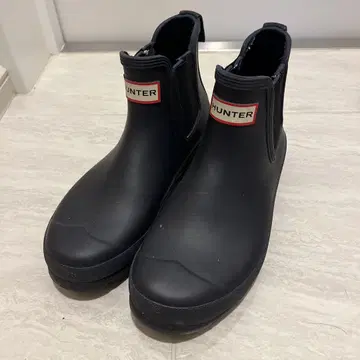 HUNTER 숏 레인부츠 UK5 (24cm)