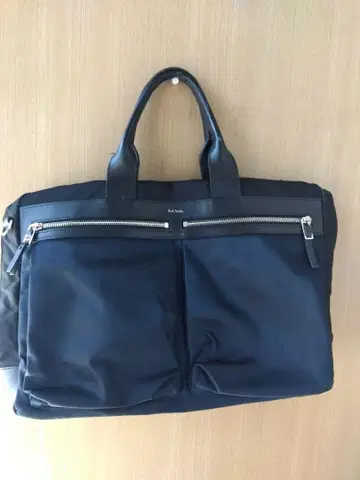 폴 스미스 네이비 비즈니스 백 [숄더 끈 있음]