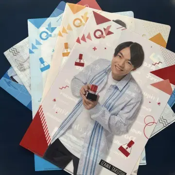 QuizKnock A4 클리어 파일 세트 낱개 판매 가능
