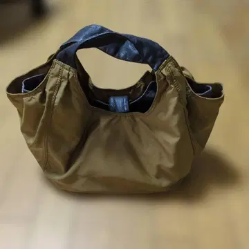 CAMPER 나일론 토트백 브라운