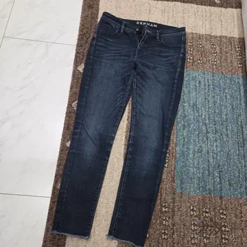 DENHAM 다크 블루 스키니 데님