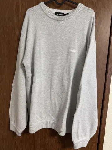 XLARGE 그레이 니트 M 사이즈