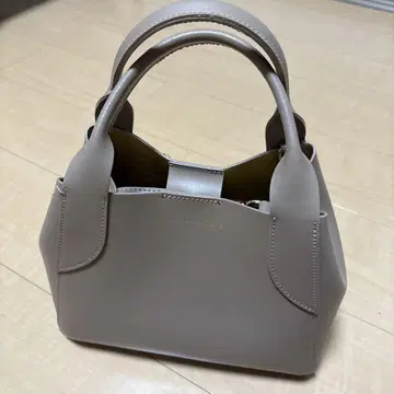 마르코 비안치니 베이지 핸드백