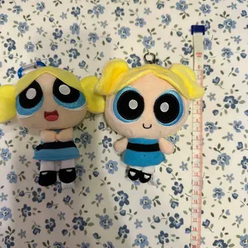 파워퍼프걸 버블 키링 2개 세트