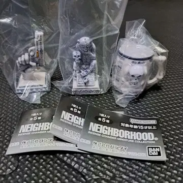 BANDAI NEIGHBORHOOD 향로 미니어처 컬렉션 3종 세트