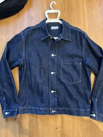 [ 새상품급 ] ENCENS 엔슨 데님 자켓 신치 벨트