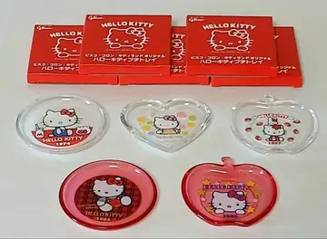 헬로키티 미니 트레이 5개 글리코 덤 *미사용 HELLO KITTY
