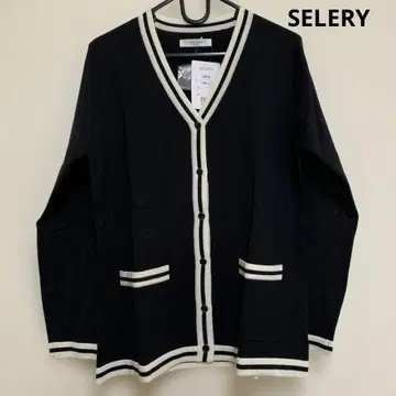 SELERY 새상품 블랙 가디건 13호