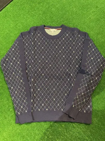 TOMMY HILFIGER 네이비 스웨터 S