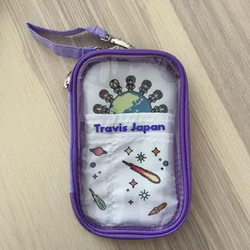 Travis Japan 트라자 아크릴 스탠드 파우치 여권 케이스