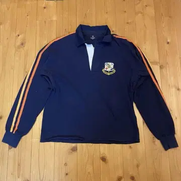 McCarthy Uniforms 피케 셔츠 라거 셔츠 네이비 구제 의류