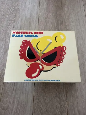HYSTERIC MINI 시계 FACE CLOCK 약 30cm