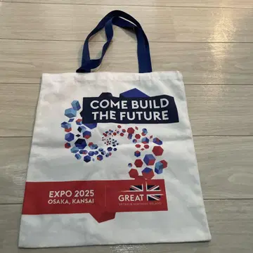 오사카 간사이 만박 영국 국기 토트백 EXPO 2025 미사용 새상품