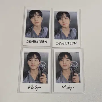 SEVENTEEN 인스턴트 사진 폴라로이드 민규 묶음 판매
