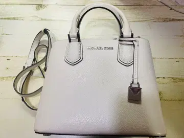 MICHAEL KORS 미니 숄더백 화이트