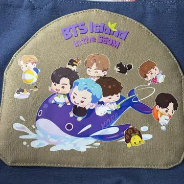 시마무라 토트백 BTS Island: 인더썸 키링 포함