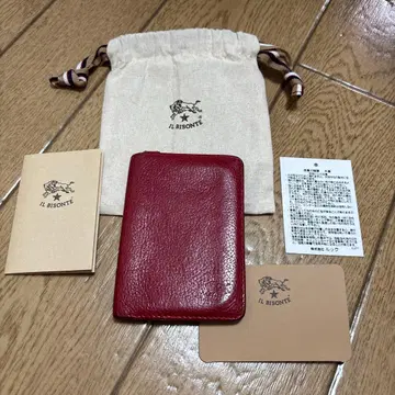 IL BISONTE 레드 패스 케이스