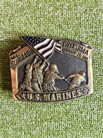 앤티크 U.S. Marines 버클