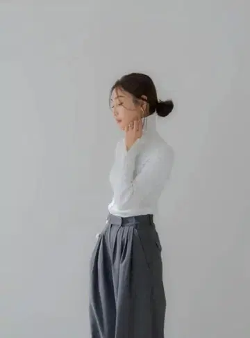 REGLEAM 리브 터틀넥 M