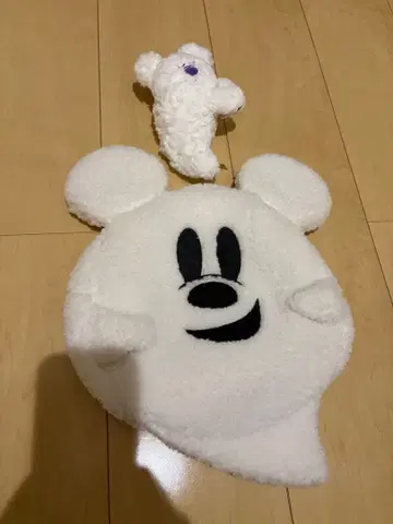 디즈니 할로윈 유령 베레모 찹쌀떡 인형