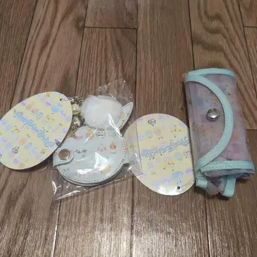 [ 미사용 새상품 ] 오간자 에코백 백참 거울 포켓몬