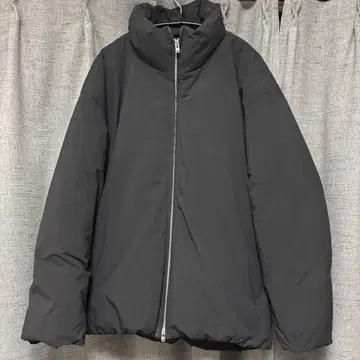 WYM 미니멀 히트 파이버 다운 재킷 23AW