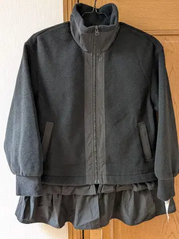 ISHIKAWA LABO 이시카와라보 페플럼 플리스 블루종 블랙