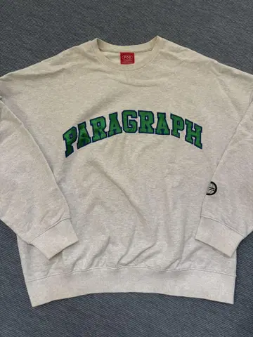 PARAGRAPH 그레이 트레이닝복