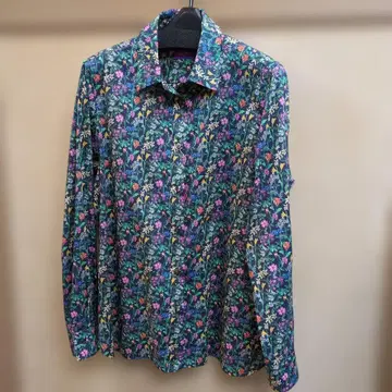 아마카 LIBERTY 꽃무늬 긴팔 셔츠