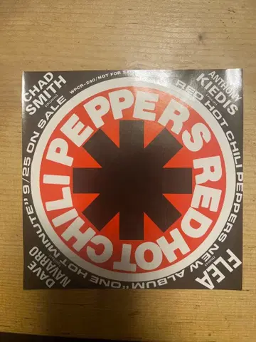 당시 Red Hot Chili Peppers 스티커 렛치리