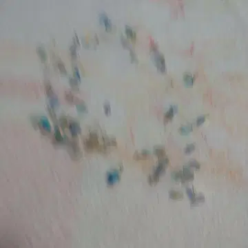 엔도 모미 작, bijou 컬러풀 비즈 목걸이