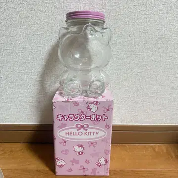 HELLO KITTY 유리병 키티형