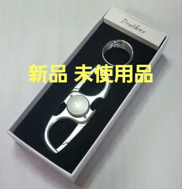 새상품 고급 카라비너 핸드 스피너 병따개 피젯 토이 EDC 실버