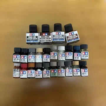 에나멜 컬러 타미야 외 24개 세트