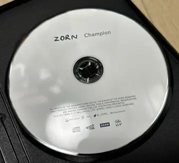 zorn champion ZORN zone the darkness