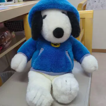 스누피 후드 부착 봉제 인형