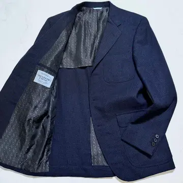 케네스 필드 50s SPORTS COAT 테일러드 자켓 네이비 36