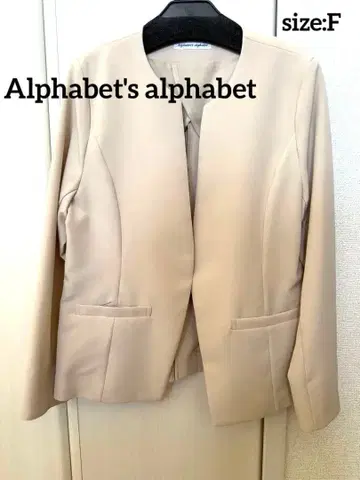 Alphabet의 alphabet 테일러드 자켓