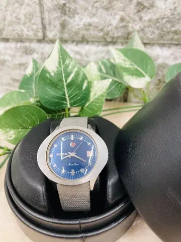 RADO 자동 와인딩 시계 파랑 다이얼 39mm