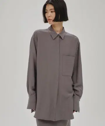 TODAYFUL Backsatin Pocket Shirts 새상품급