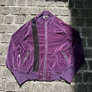 하나뿐인 꼼사데모드 00s 벨로아 트랙 자켓