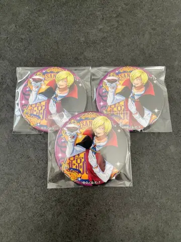 ONEPIECE 상디 동료 캔뱃지 할로윈